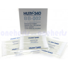 BB-002 HUBY-340無塵室專用棉花棒 HUBY-340 BB-002 無塵室專用棉花棒光纖清潔適用SC ST FC 耦合器 接頭